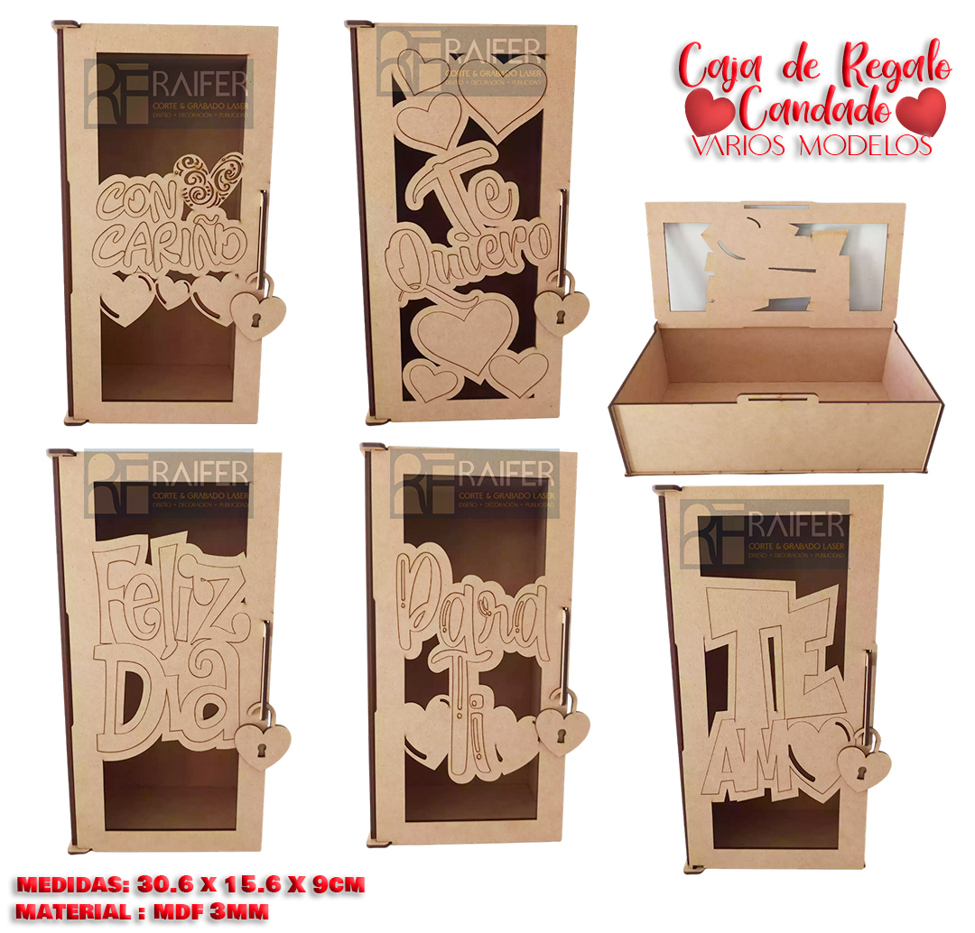 CAJA JOYERO CON CANDADO 701GJ10 - CAROUSEL